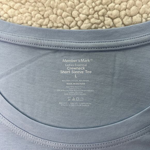 Americana Red White Blue Summertime Tee Large - Picture 3 of 6